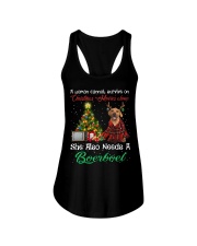 Christmas Alone - Boerboel Ladies Flowy Tank tile