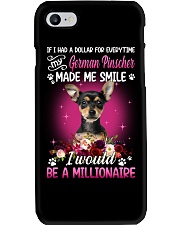 Millionaire - German Pinscher Phone Case tile