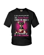 Millionaire - German Pinscher Youth T-Shirt tile