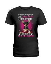 Millionaire - German Pinscher Ladies T-Shirt tile