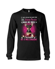 Millionaire - German Pinscher Long Sleeve Tee tile