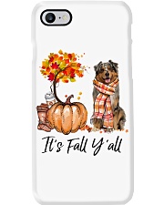 It is Fall - Australian Shepherd 1 Phone Case tile