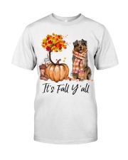 It is Fall - Australian Shepherd 1 Classic T-Shirt tile