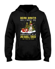 Dear Santa - Jack Russell Terrier 1 Hooded Sweatshirt front