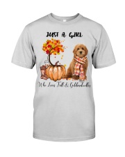 Fall And - Goldendoodle 1 Premium Fit Mens Tee tile