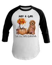 Fall And - Goldendoodle 1 Baseball Tee tile