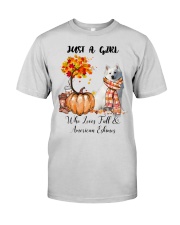 Fall And - American Eskimo Premium Fit Mens Tee tile