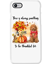 Thankful For - RED Labradoodle Phone Case tile