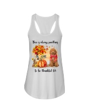 Thankful For - RED Labradoodle Ladies Flowy Tank tile