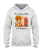 Thankful For - RED Labradoodle Hooded Sweatshirt tile
