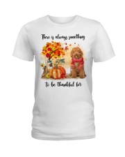 Thankful For - RED Labradoodle Ladies T-Shirt tile