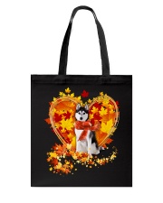 Autumn Leaf - Husky 1 Tote Bag tile