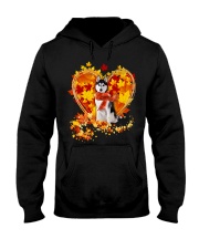 Autumn Leaf - Husky 1 Hooded Sweatshirt tile