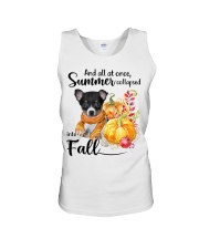 Into Fall - Toy Fox Terrier Unisex Tank tile