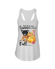 Into Fall - Toy Fox Terrier Ladies Flowy Tank tile
