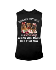 Crazy - Dogue de Bordeaux Sleeveless Tee tile