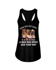 Crazy - Dogue de Bordeaux Ladies Flowy Tank tile