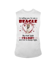 Dog Baby - LEMON Beagle Sleeveless Tee tile