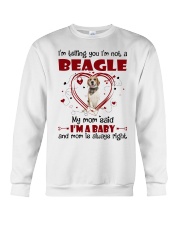 Dog Baby - LEMON Beagle Crewneck Sweatshirt tile