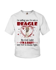 Dog Baby - LEMON Beagle Youth T-Shirt tile