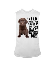 Amazing Daddy - Chocolate Labrador Sleeveless Tee tile
