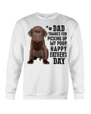 Amazing Daddy - Chocolate Labrador Crewneck Sweatshirt tile