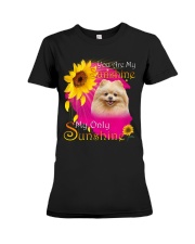 My Only Sunshine Pomeranian Premium Fit Ladies Tee tile