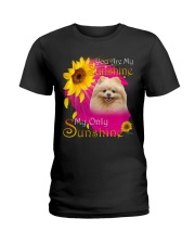My Only Sunshine Pomeranian Ladies T-Shirt tile