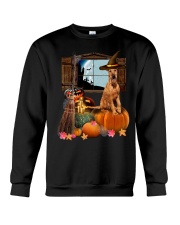 Pumpkin Dogs - Irish Terrier Crewneck Sweatshirt tile