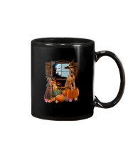 Pumpkin Dogs - Irish Terrier Mug tile