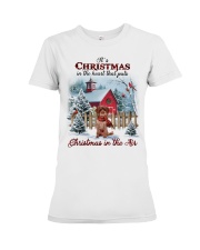 Christmas Air - RED Schnoodle Premium Fit Ladies Tee tile