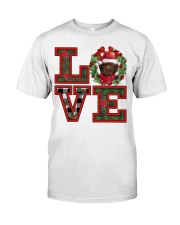 Christmas Love - CHOCOLATE Labradoodle Premium Fit Mens Tee tile
