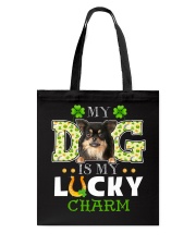 Lucky Charm - LONG HAIRED Chihuahua Tote Bag tile