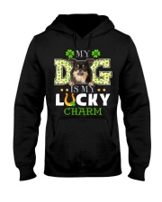 Lucky Charm - LONG HAIRED Chihuahua Hooded Sweatshirt tile