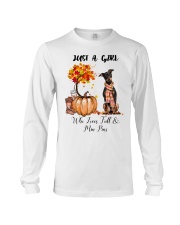 Fall And - Min Pin Long Sleeve Tee tile