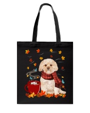 Hot Chocolate - GOLD Morkie Tote Bag tile