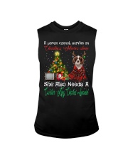 Christmas Alone - Cavalier King Charles Spaniel 2 Sleeveless Tee tile