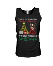Christmas Alone - Cavalier King Charles Spaniel 2 Unisex Tank tile