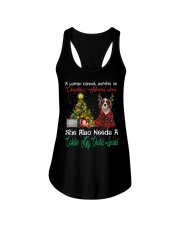 Christmas Alone - Cavalier King Charles Spaniel 2 Ladies Flowy Tank tile