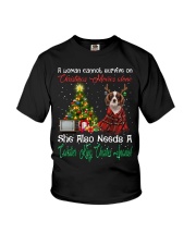 Christmas Alone - Cavalier King Charles Spaniel 2 Youth T-Shirt tile