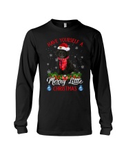 Little Christmas - BLACK Cockapoo Long Sleeve Tee tile