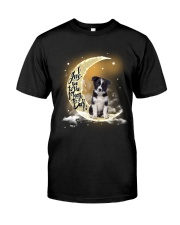 Moon n Back - Border Collie Classic T-Shirt front