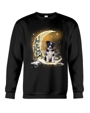 Moon n Back - Border Collie Crewneck Sweatshirt tile