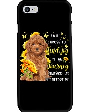 Journey - RED Miniature Poodle Phone Case tile