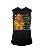 Journey - RED Miniature Poodle Sleeveless Tee tile