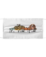 Fall Pumpkin Basset Hounds Mask tile