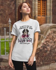 At The End - Bernese Mountain Dog 1 Classic T-Shirt apparel-classic-tshirt-lifestyle-06