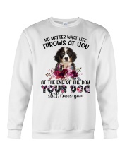 At The End - Bernese Mountain Dog 1 Crewneck Sweatshirt tile