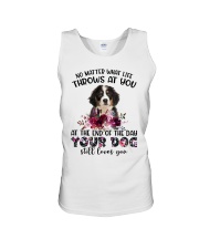 At The End - Bernese Mountain Dog 1 Unisex Tank tile