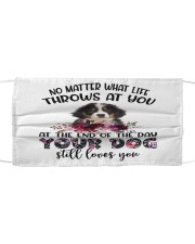 At The End - Bernese Mountain Dog 1 Mask tile